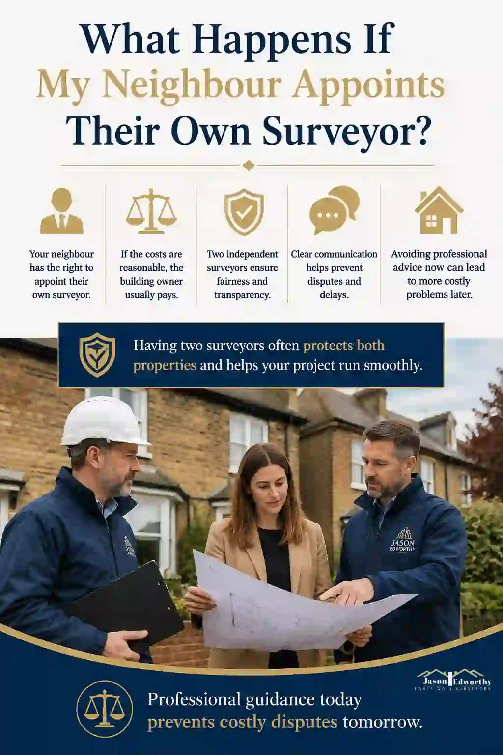 What Happens If My Neighbour Appoints Their Own Surveyor Eastwood?